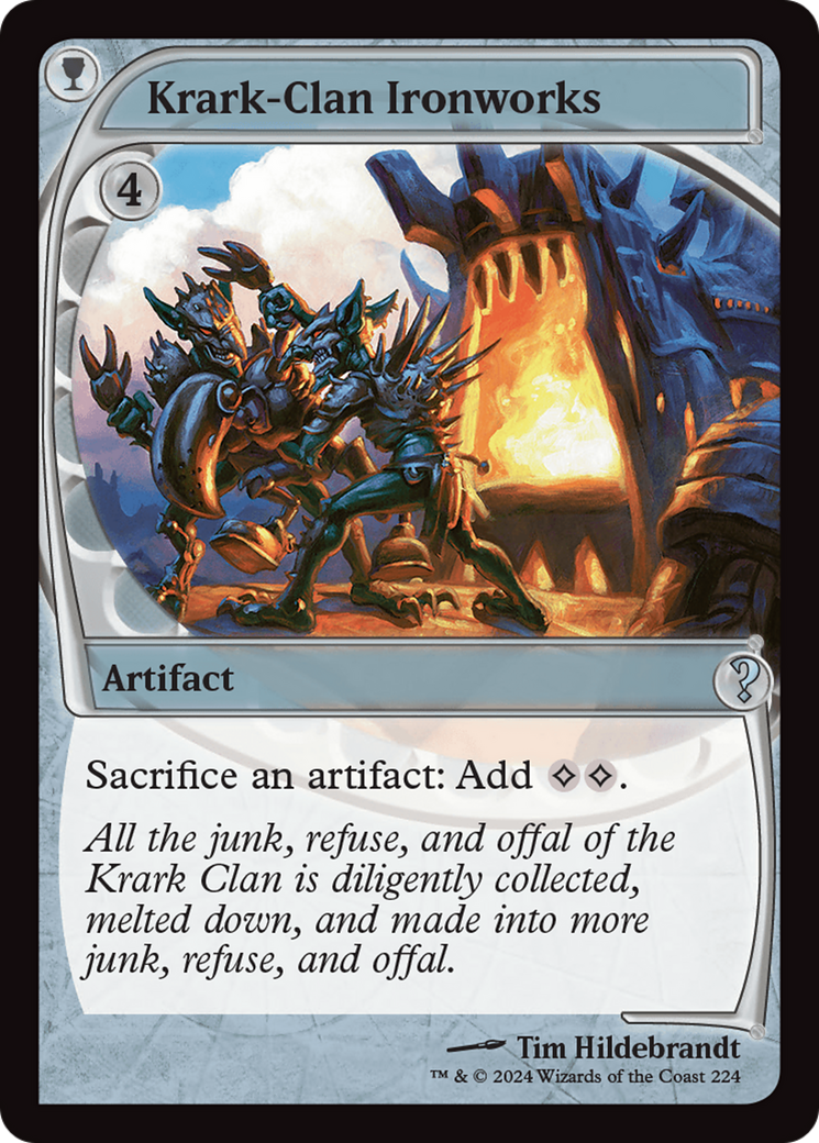 Krark-Clan Ironworks (Future Sight) [Mystery Booster 2] - Magic: The Gathering - Card Brawlers | Quebec | Canada |