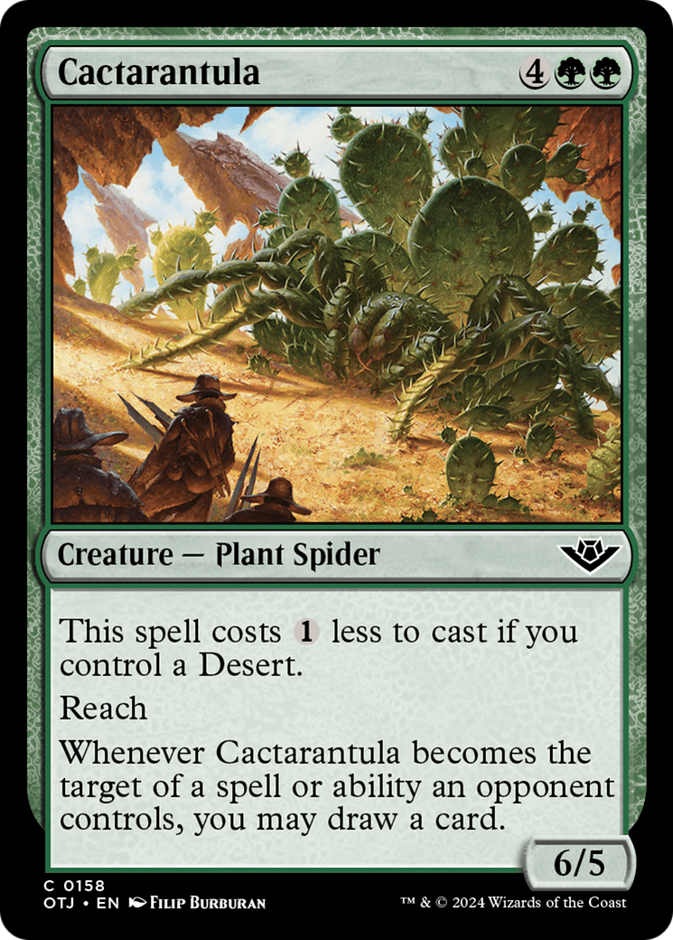 Cactarantula [Outlaws of Thunder Junction] - Magic: The Gathering - Card Brawlers | Quebec | Canada |