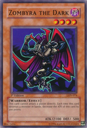 Zombyra the Dark [LON-074] Common - Yu-Gi-Oh! - Card Brawlers | Quebec | Canada |