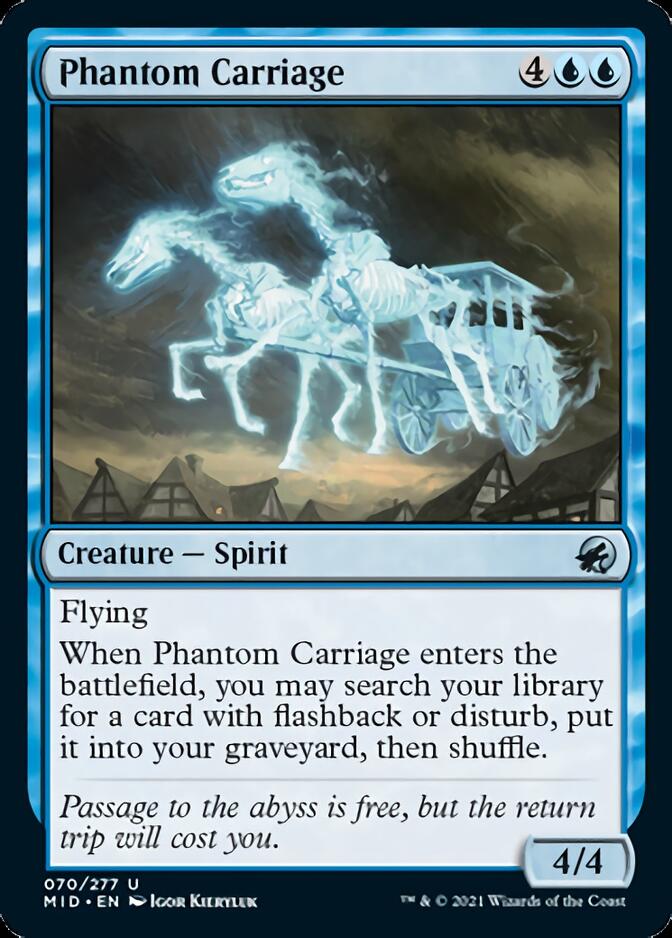 Phantom Carriage [Innistrad: Midnight Hunt] - Magic: The Gathering - Card Brawlers | Quebec | Canada |
