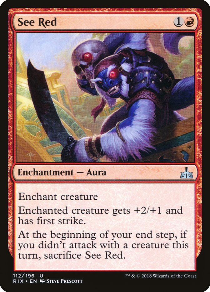 See Red [Rivals of Ixalan] - Magic: The Gathering - Card Brawlers | Quebec | Canada |