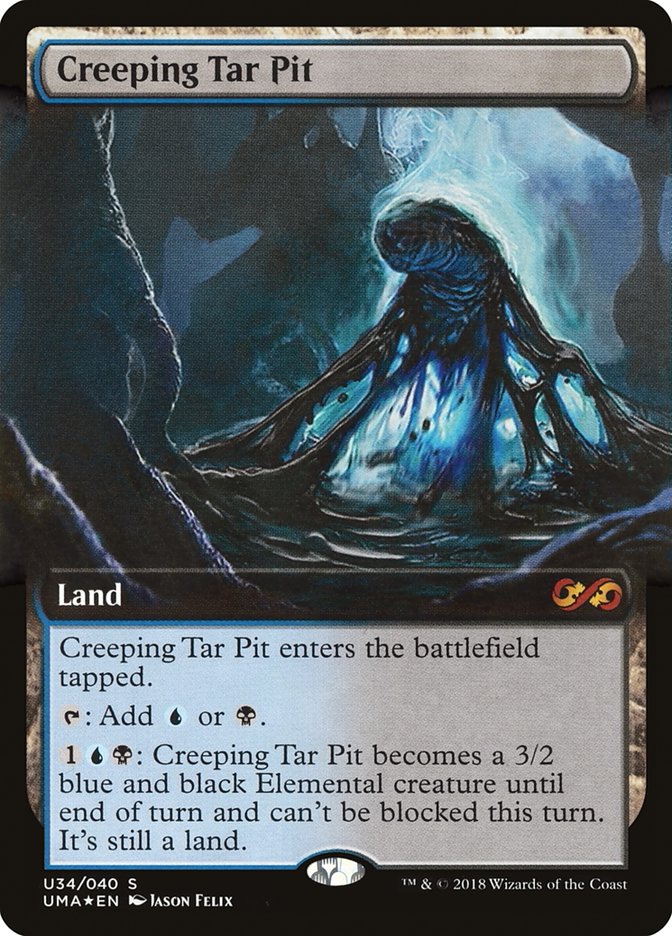 Creeping Tar Pit (Topper) [Ultimate Masters Box Topper] - Magic: The Gathering - Card Brawlers | Quebec | Canada |