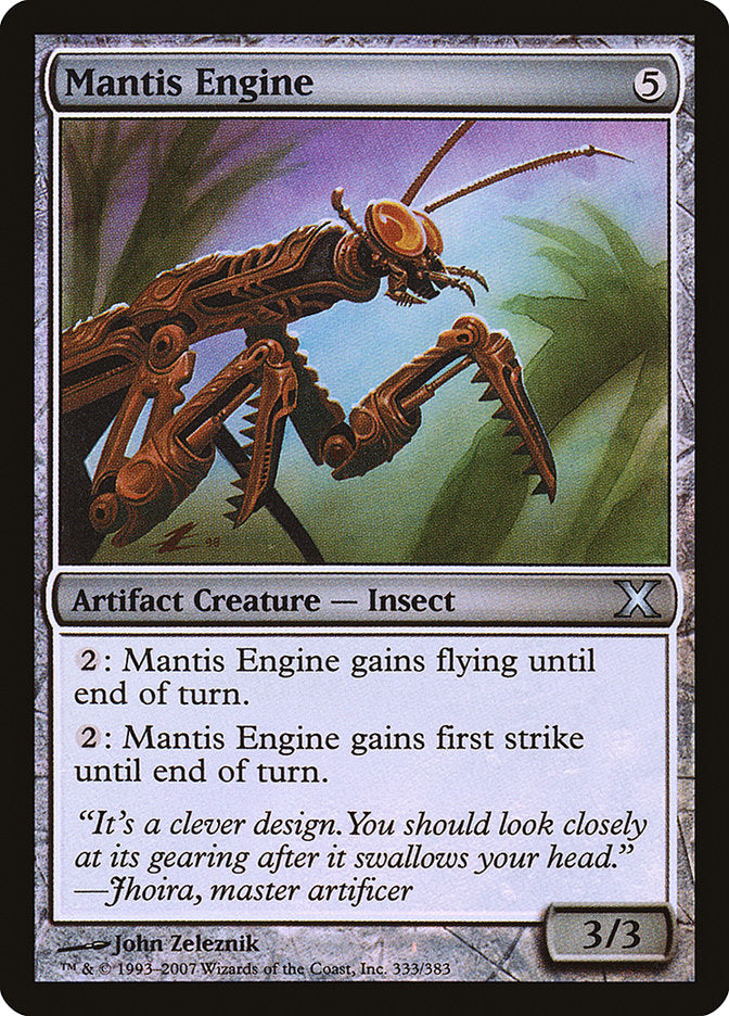 Mantis Engine (Premium Foil) [Tenth Edition] - Magic: The Gathering - Card Brawlers | Quebec | Canada |