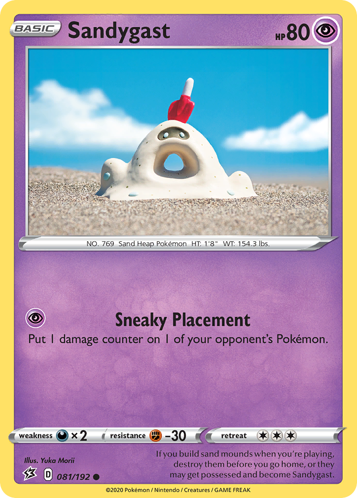 Sandygast (081/192) [Sword & Shield: Rebel Clash] - Pokémon - Card Brawlers | Quebec | Canada |