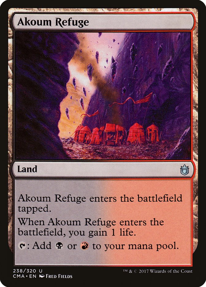 Akoum Refuge [Commander Anthology] - Magic: The Gathering - Card Brawlers | Quebec | Canada |