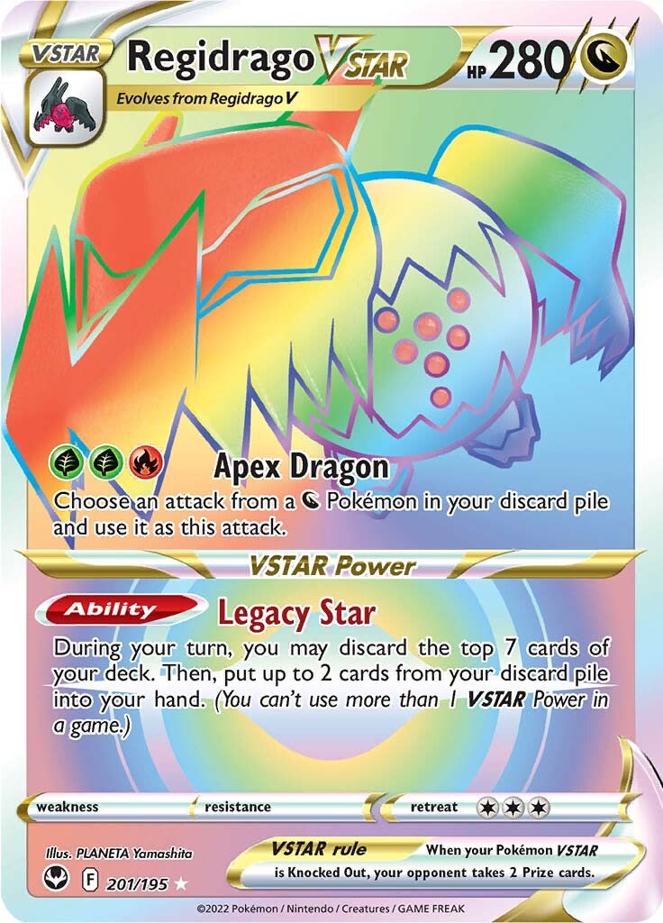 Regidrago VSTAR (201/195) [Sword & Shield: Silver Tempest] - Pokémon - Card Brawlers | Quebec | Canada |