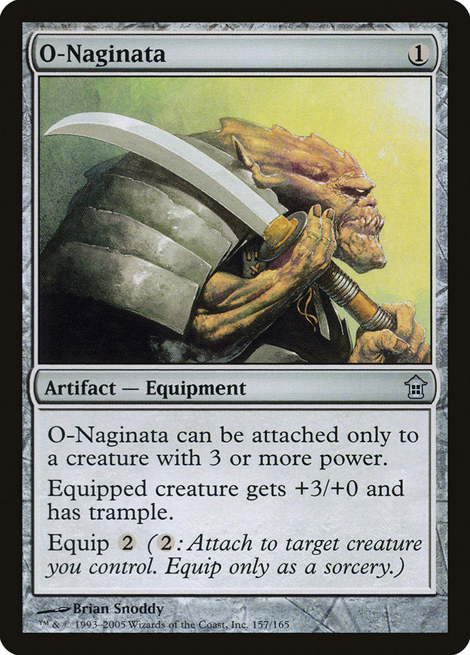 O-Naginata [Saviors of Kamigawa] - Magic: The Gathering - Card Brawlers | Quebec | Canada |
