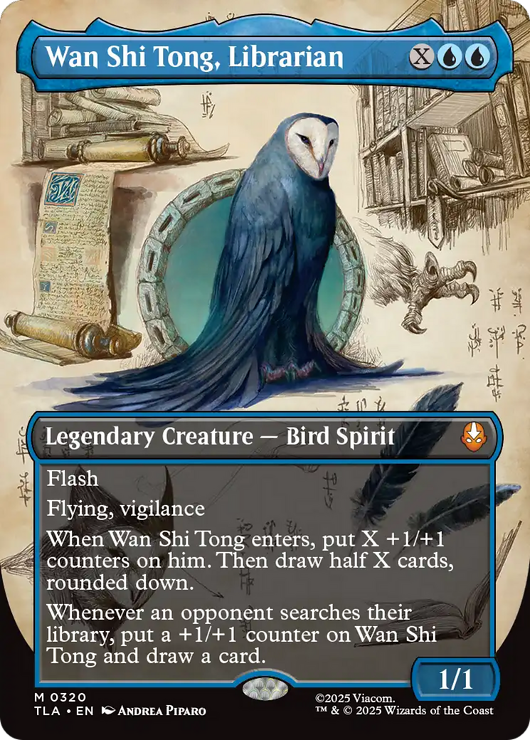 Wan Shi Tong, Librarian (Borderless) [Avatar: The Last Airbender] - Magic: The Gathering - Card Brawlers | Quebec | Canada |