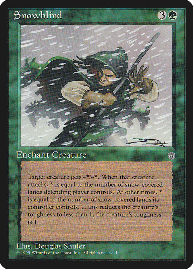 Snowblind [Ice Age] - Magic: The Gathering - Card Brawlers | Quebec | Canada |