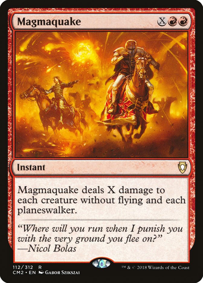 Magmaquake [Commander Anthology Volume II] - Magic: The Gathering - Card Brawlers | Quebec | Canada |