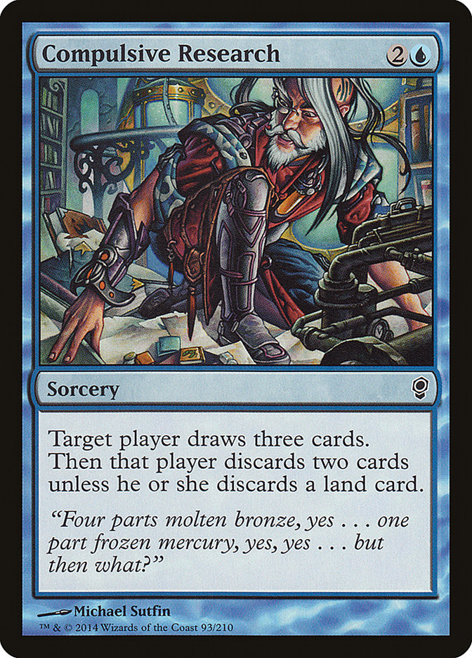 Compulsive Research [Conspiracy] - Magic: The Gathering - Card Brawlers | Quebec | Canada |