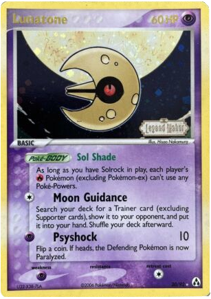 Lunatone (20/92) (Stamped) [EX: Legend Maker] - Pokémon - Card Brawlers | Quebec | Canada |