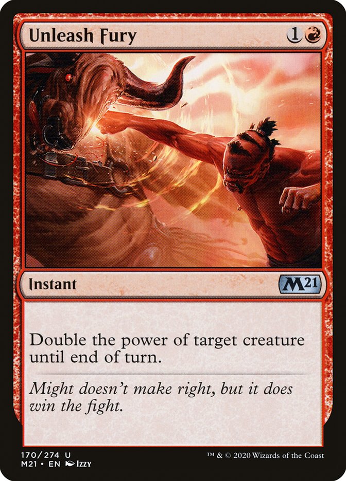 Unleash Fury [Core Set 2021] - Magic: The Gathering - Card Brawlers | Quebec | Canada |