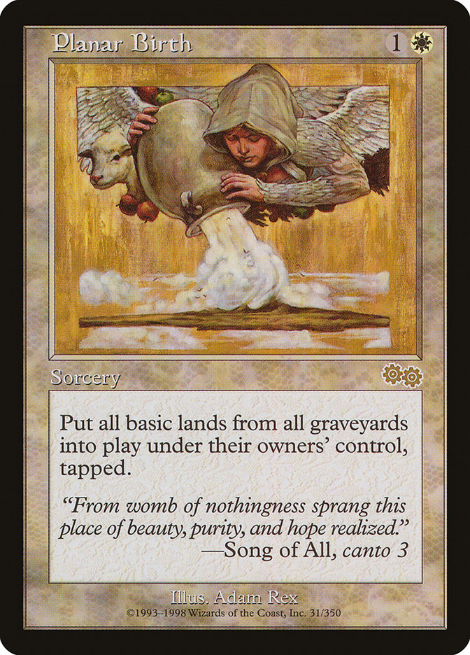 Planar Birth [Urza's Saga] - Magic: The Gathering - Card Brawlers | Quebec | Canada |