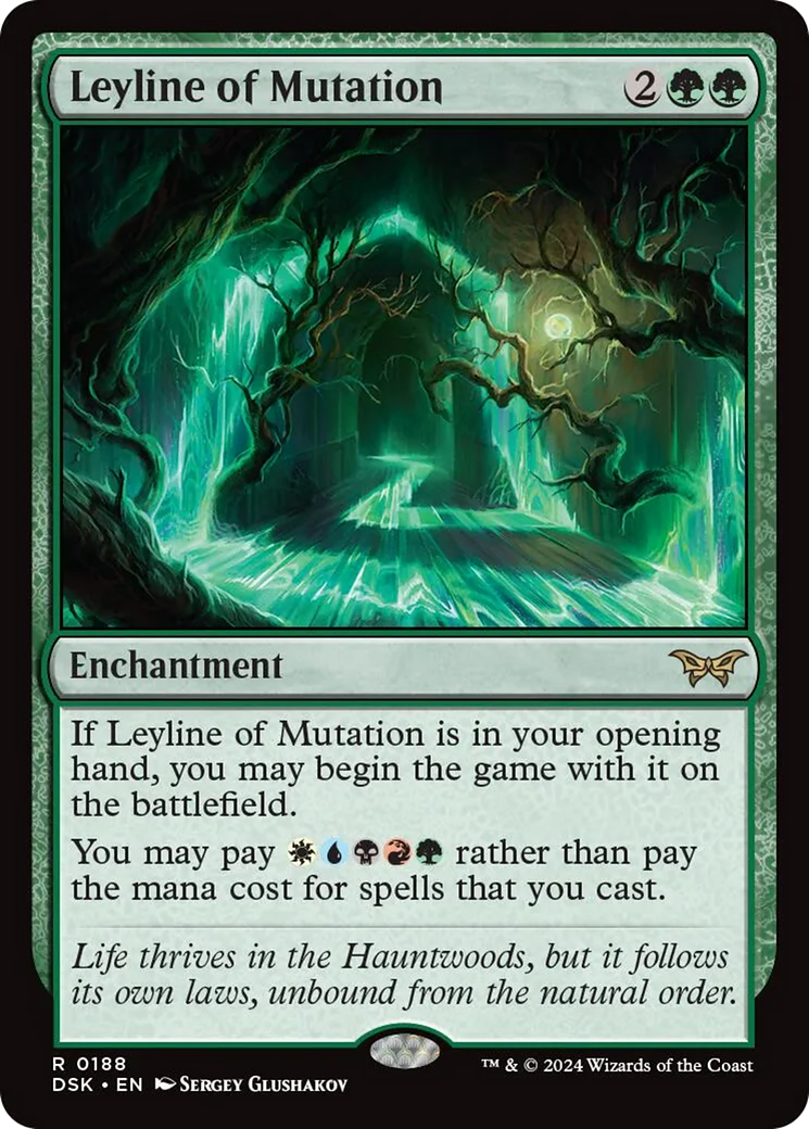 Leyline of Mutation [Duskmourn: House of Horror] - Magic: The Gathering - Card Brawlers | Quebec | Canada |