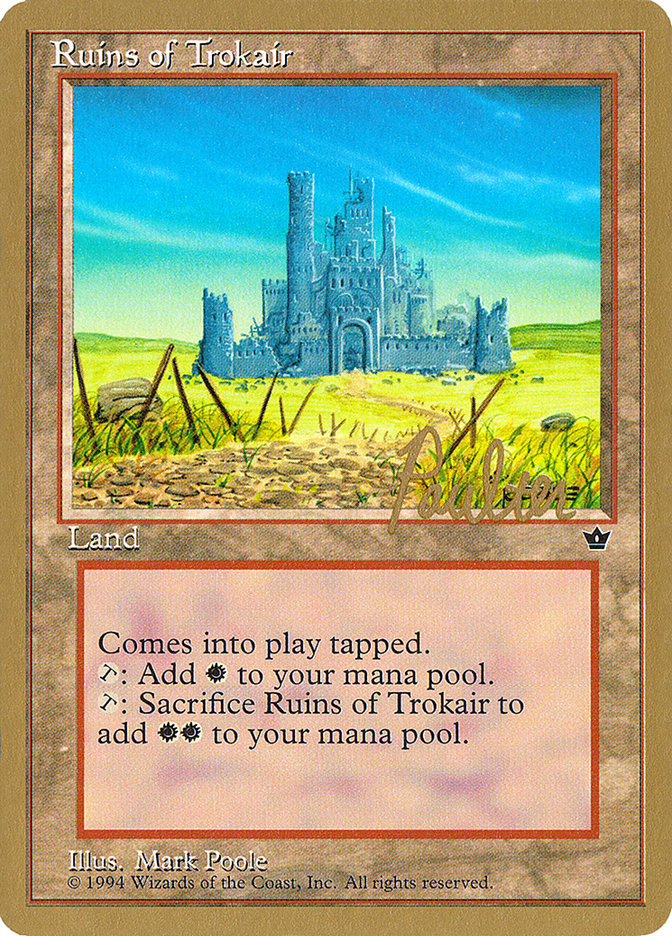 Ruins of Trokair (Preston Poulter) [Pro Tour Collector Set] - Magic: The Gathering - Card Brawlers | Quebec | Canada |