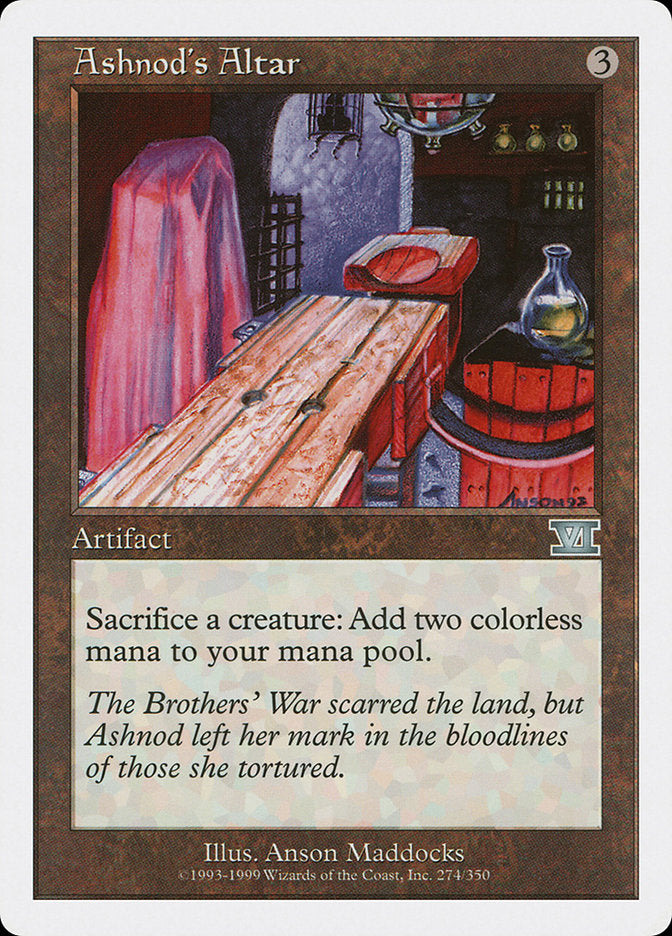 Ashnod's Altar [Classic Sixth Edition] - Magic: The Gathering - Card Brawlers | Quebec | Canada |