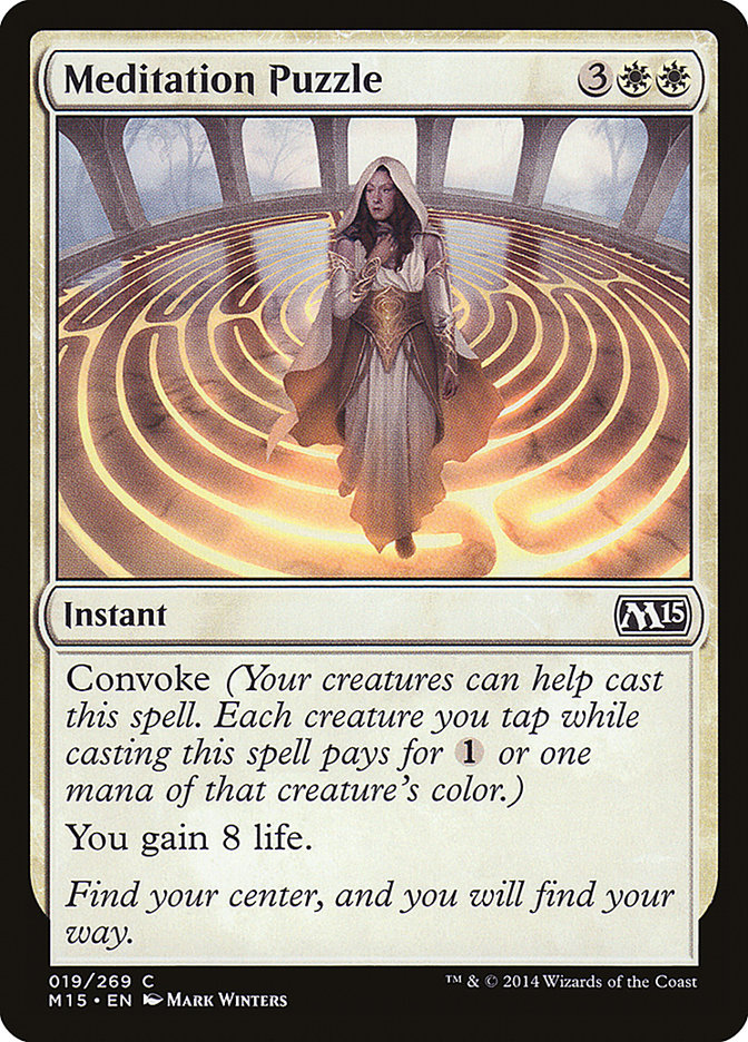 Meditation Puzzle [Magic 2015] - Magic: The Gathering - Card Brawlers | Quebec | Canada |