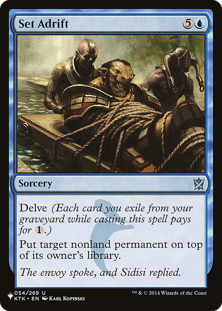 Set Adrift [The List] - Magic: The Gathering - Card Brawlers | Quebec | Canada |