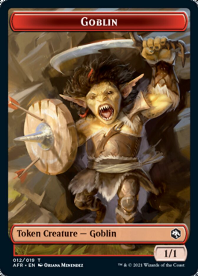 Dungeon of the Mad Mage // Goblin Double-Sided Token [Dungeons & Dragons: Adventures in the Forgotten Realms Tokens] - Magic: The Gathering - Card Brawlers | Quebec | Canada |