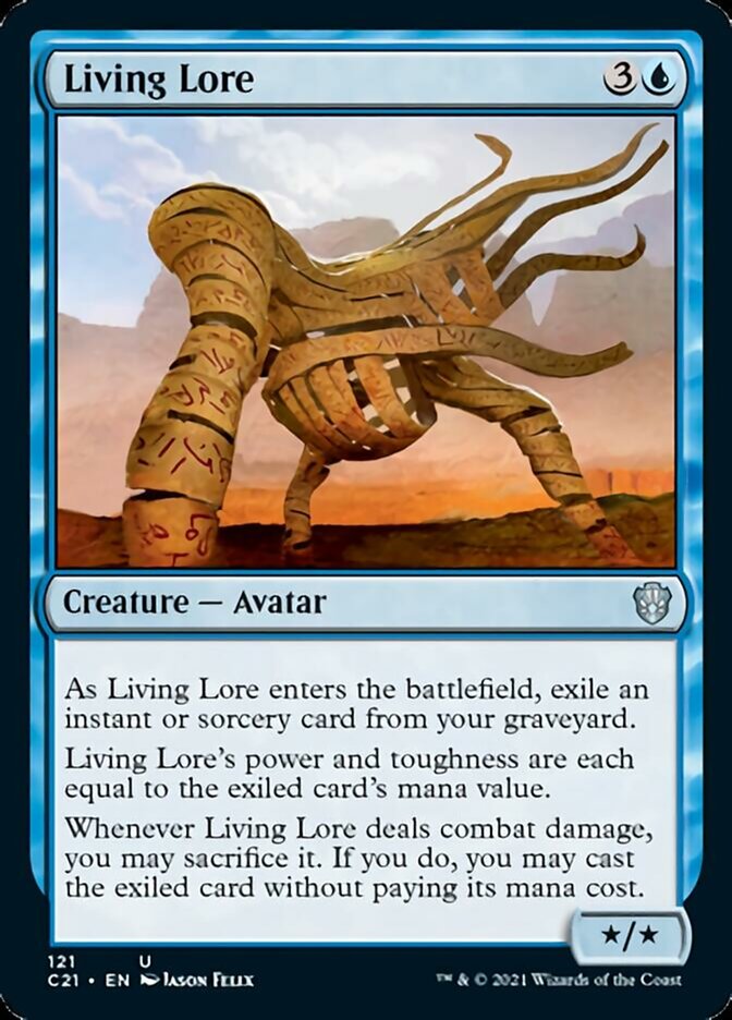 Living Lore [Commander 2021] - Magic: The Gathering - Card Brawlers | Quebec | Canada |