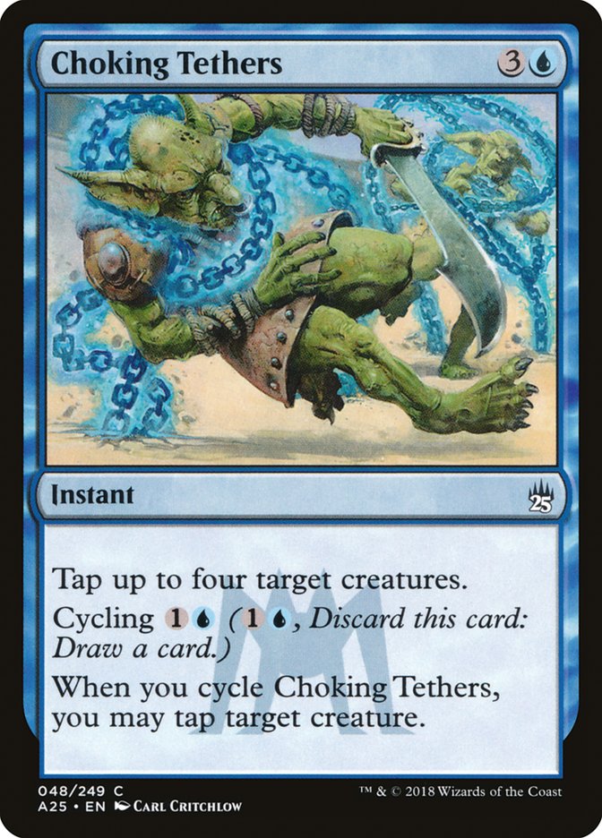 Choking Tethers [Masters 25] - Magic: The Gathering - Card Brawlers | Quebec | Canada |
