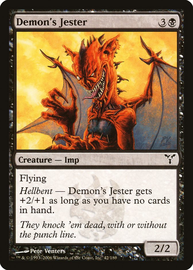 Demon's Jester [Dissension] - Magic: The Gathering - Card Brawlers | Quebec | Canada |