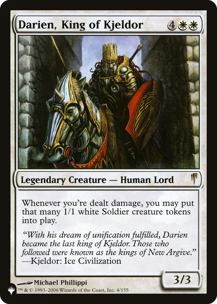 Darien, King of Kjeldor [The List] - Magic: The Gathering - Card Brawlers | Quebec | Canada |