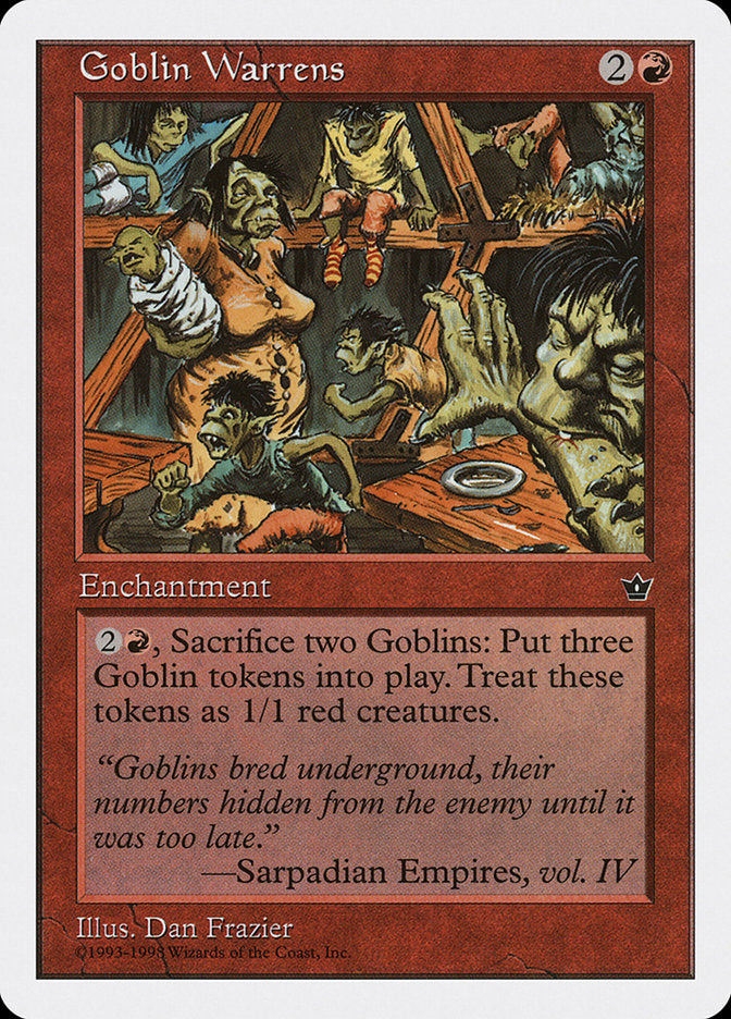 Goblin Warrens [Anthologies] - Magic: The Gathering - Card Brawlers | Quebec | Canada |