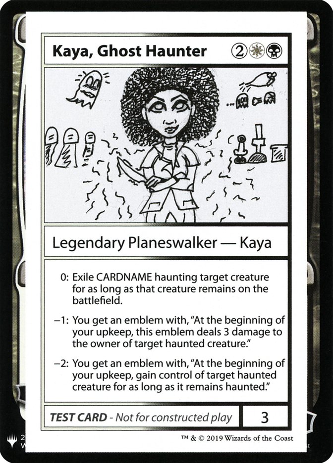 Kaya, Ghost Haunter [Mystery Booster Playtest Cards] - Magic: The Gathering - Card Brawlers | Quebec | Canada |