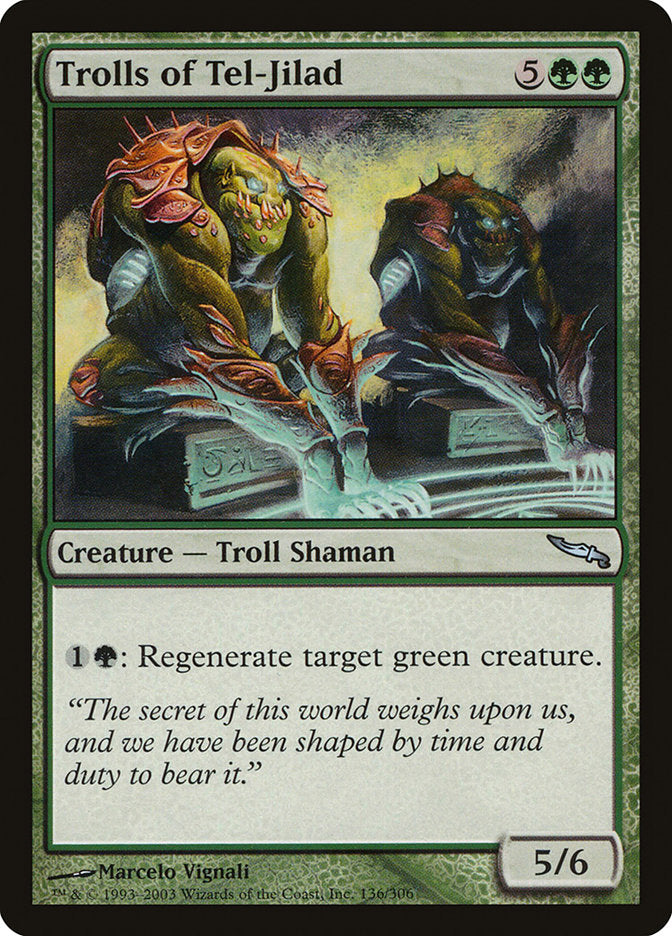 Trolls of Tel-Jilad [Mirrodin] - Magic: The Gathering - Card Brawlers | Quebec | Canada |