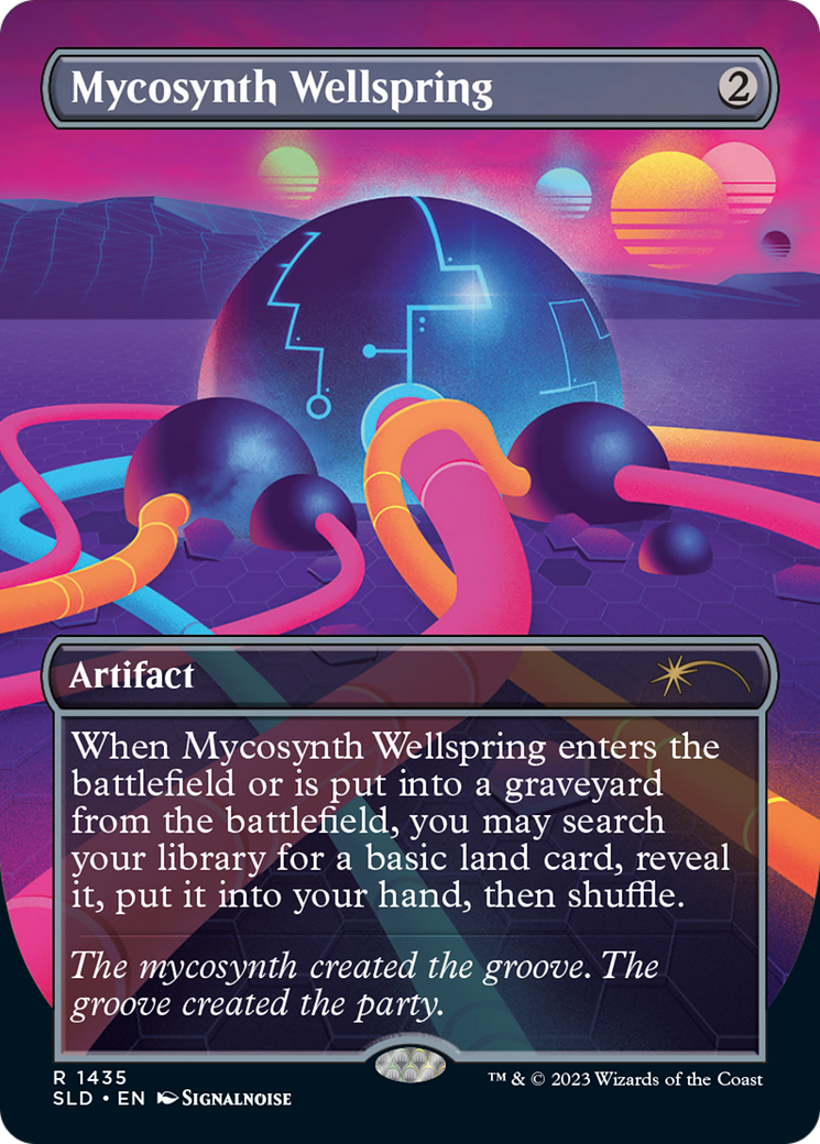 Mycosynth Wellspring (Rainbow Foil) [Secret Lair Drop Series] - Magic: The Gathering - Card Brawlers | Quebec | Canada |