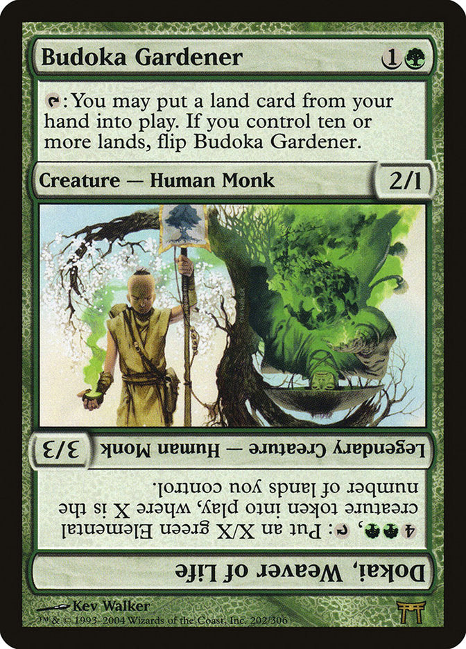 Budoka Gardener // Dokai, Weaver of Life [Champions of Kamigawa] - Magic: The Gathering - Card Brawlers | Quebec | Canada |