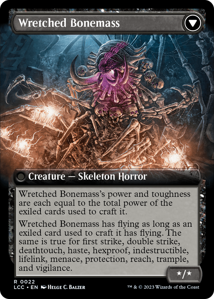 Altar of the Wretched // Wretched Bonemass (Extended Art) [The Lost Caverns of Ixalan Commander] - Magic: The Gathering - Card Brawlers | Quebec | Canada |
