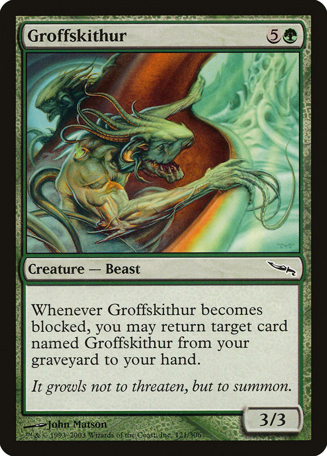 Groffskithur [Mirrodin] - Magic: The Gathering - Card Brawlers | Quebec | Canada |
