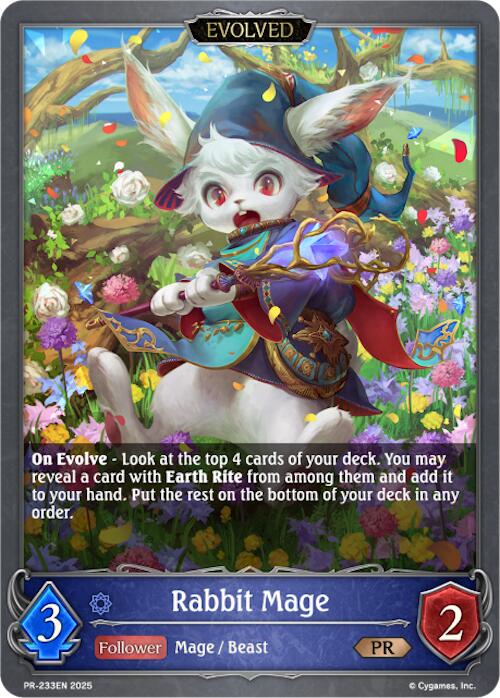 Rabbit Mage (Evolved) (PR-233EN) [Promotional Cards] - Bushiroad - Card Brawlers | Quebec | Canada |