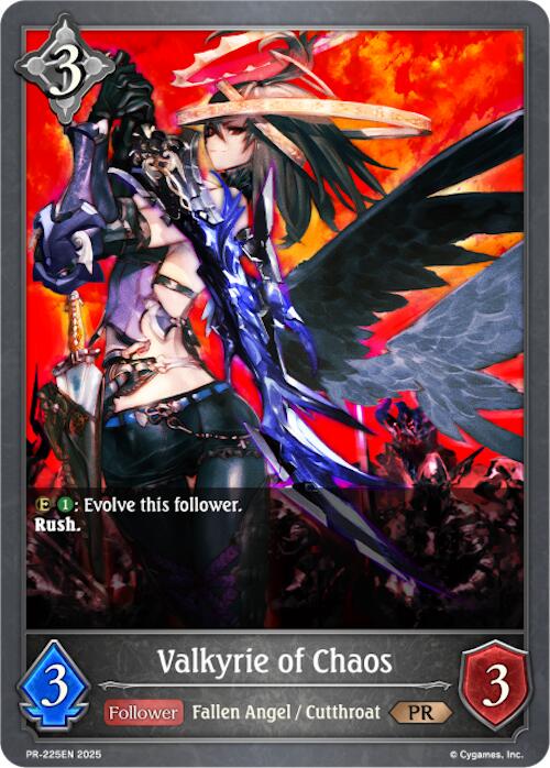 Valkyrie of Chaos (PR-225EN) [Promotional Cards] - Bushiroad - Card Brawlers | Quebec | Canada |
