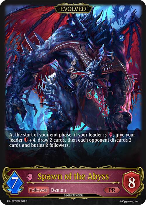 Spawn of the Abyss (Evolved) (PR-220EN) [Promotional Cards] - Bushiroad - Card Brawlers | Quebec | Canada |