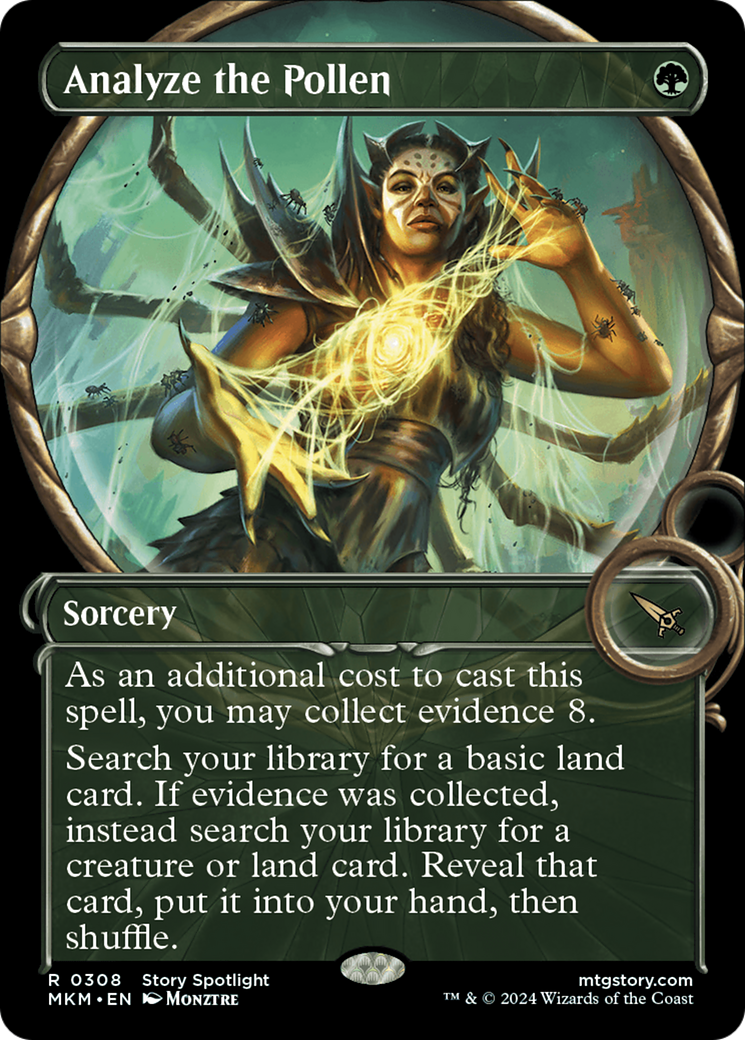 Analyze the Pollen (Showcase) [Murders at Karlov Manor] - Magic: The Gathering - Card Brawlers | Quebec | Canada |