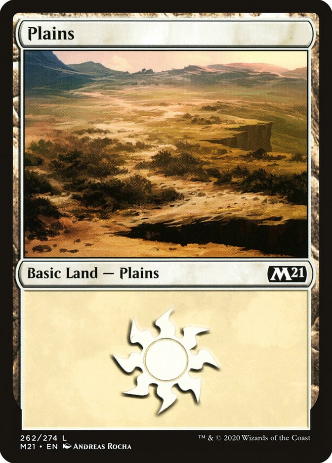 Plains (262) [Core Set 2021] - Magic: The Gathering - Card Brawlers | Quebec | Canada |