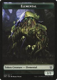 Elemental (008) // Elemental (010) Double-Sided Token [Zendikar Rising Commander Tokens] - Magic: The Gathering - Card Brawlers | Quebec | Canada |