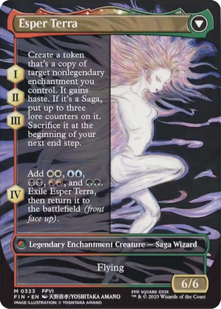 Terra, Magical Adept // Esper Terra (Borderless) [FINAL FANTASY] - Magic: The Gathering - Card Brawlers | Quebec | Canada |