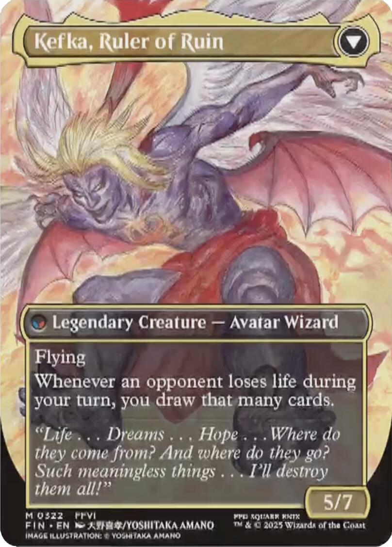 Kefka, Court Mage // Kefka, Ruler of Ruin (Borderless) (0322) [FINAL FANTASY] - Magic: The Gathering - Card Brawlers | Quebec | Canada |