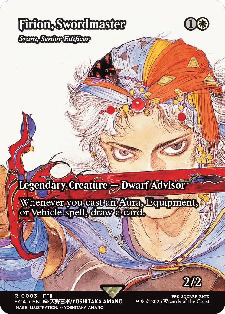 Firion, Swordmaster - Sram, Senior Edificer (Showcase) [FINAL FANTASY : Through the Ages] - Magic: The Gathering - Card Brawlers | Quebec | Canada |
