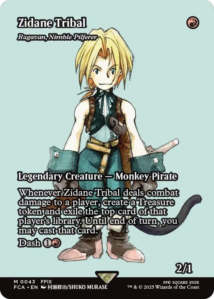 Zidane Tribal - Ragavan, Nimble Pilferer (Showcase) [FINAL FANTASY : Through the Ages] - Magic: The Gathering - Card Brawlers | Quebec | Canada |