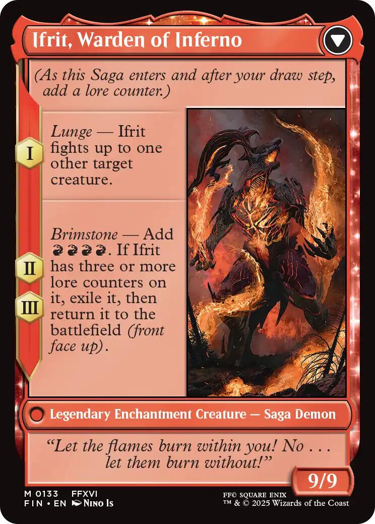 Clive, Ifrit's Dominant // Ifrit, Warden of Inferno [FINAL FANTASY] - Magic: The Gathering - Card Brawlers | Quebec | Canada |