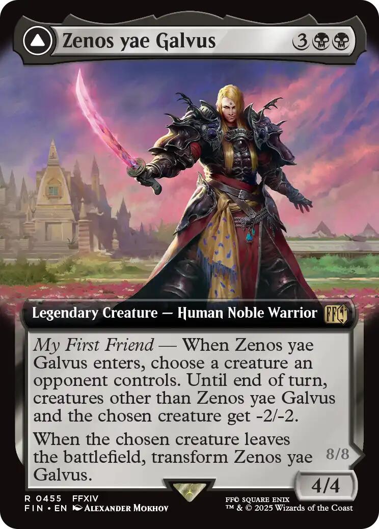 Zenos yae Galvus // Shinryu, Transcendent Rival (Extended Art) [FINAL FANTASY] - Magic: The Gathering - Card Brawlers | Quebec | Canada |