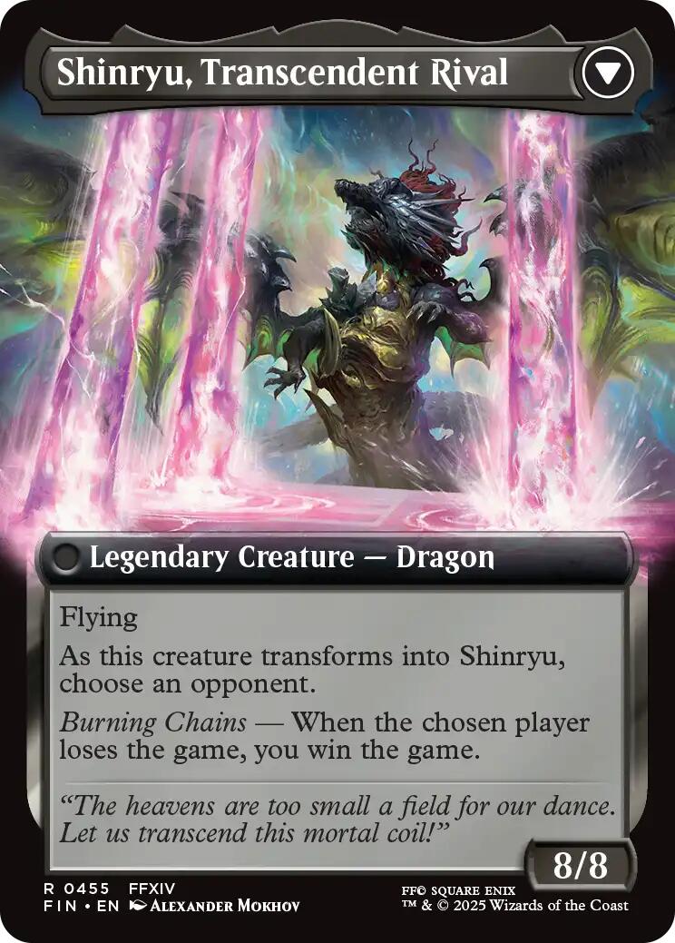 Zenos yae Galvus // Shinryu, Transcendent Rival (Extended Art) [FINAL FANTASY] - Magic: The Gathering - Card Brawlers | Quebec | Canada |