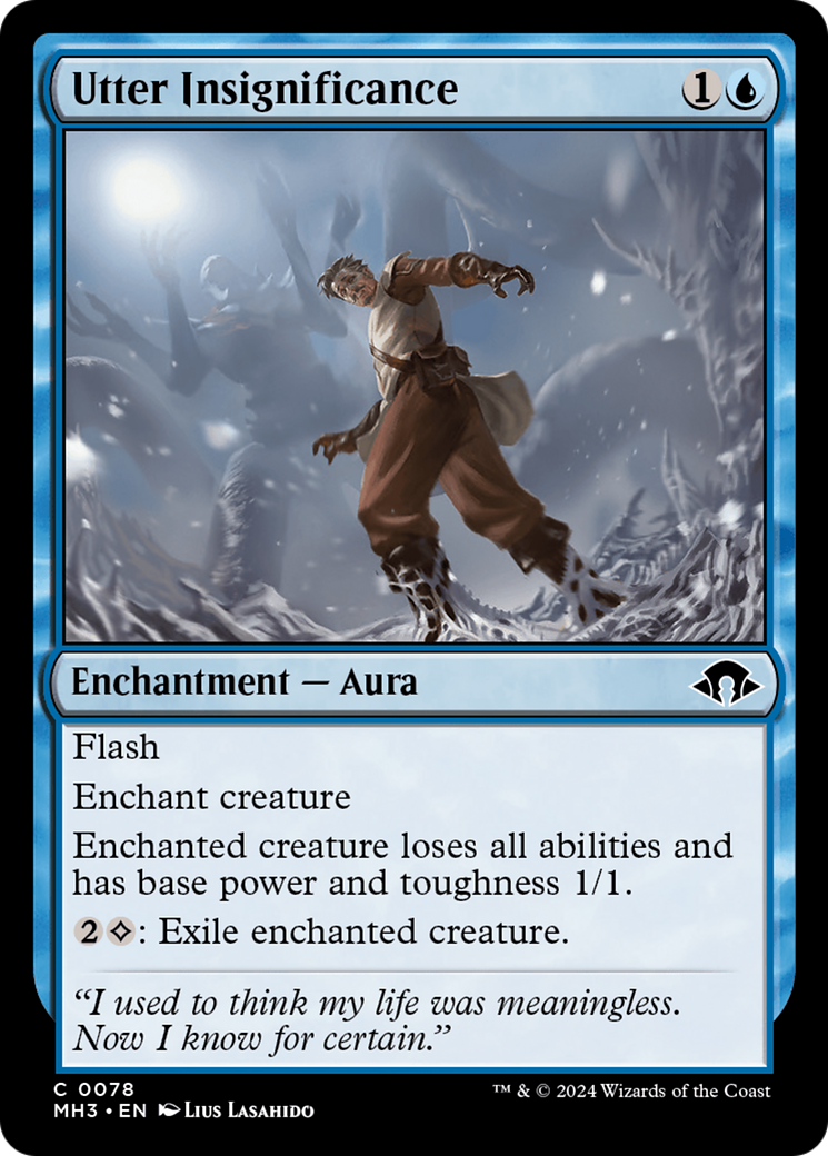 Utter Insignificance [Modern Horizons 3] - Magic: The Gathering - Card Brawlers | Quebec | Canada |