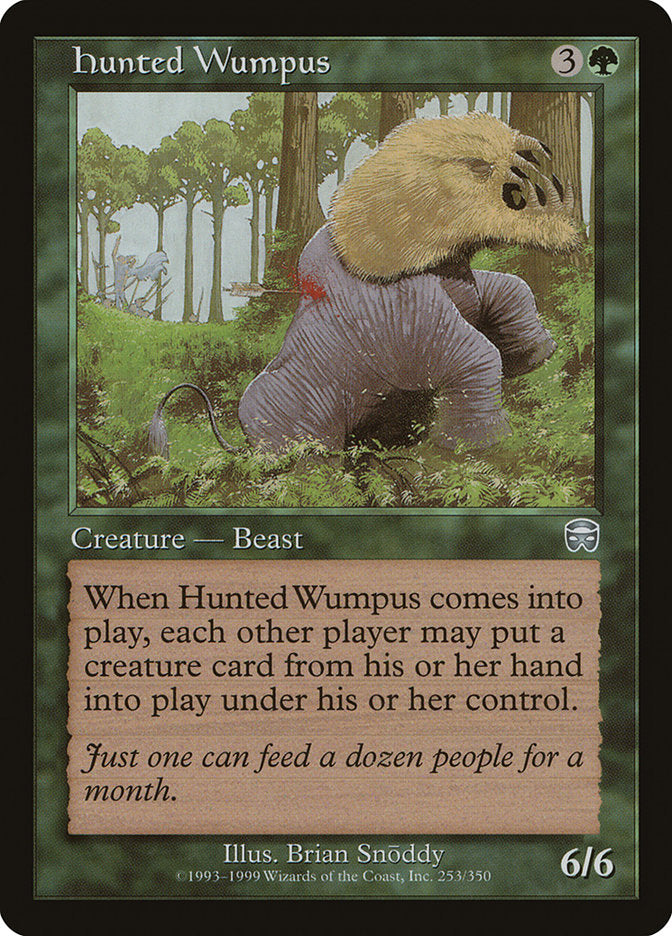 Hunted Wumpus [Mercadian Masques] - Magic: The Gathering - Card Brawlers | Quebec | Canada |